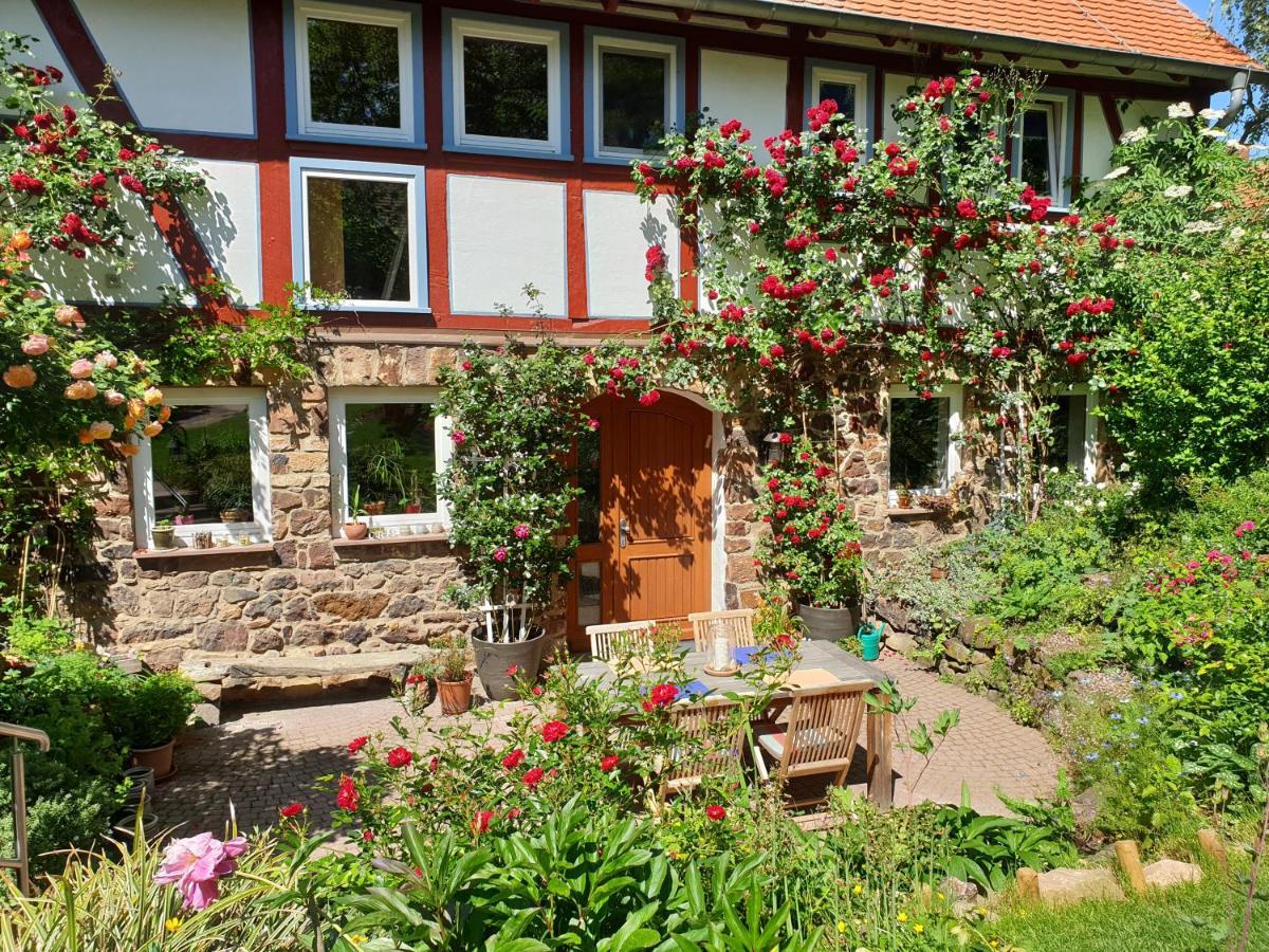 Ferienhaus Burgblick Münzenberg Zewnętrze zdjęcie